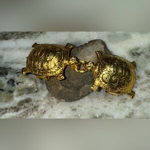 Vintage Mimi di N Tortoise Gold Buckle